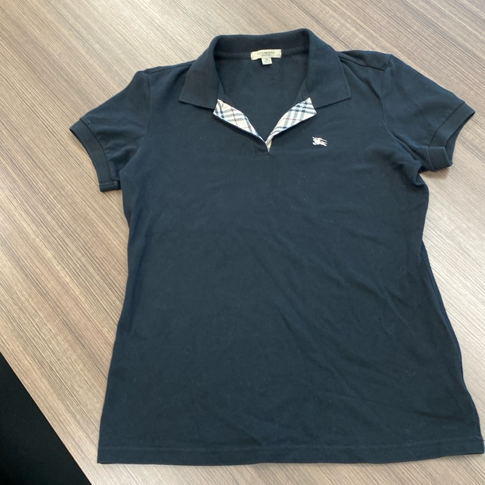 Burberry pull over shirt (Medium)